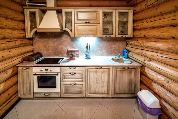 Rustic Cabinets Installation in Spicewood