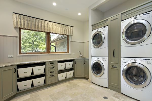 Laundry Storage Installation in Spicewood