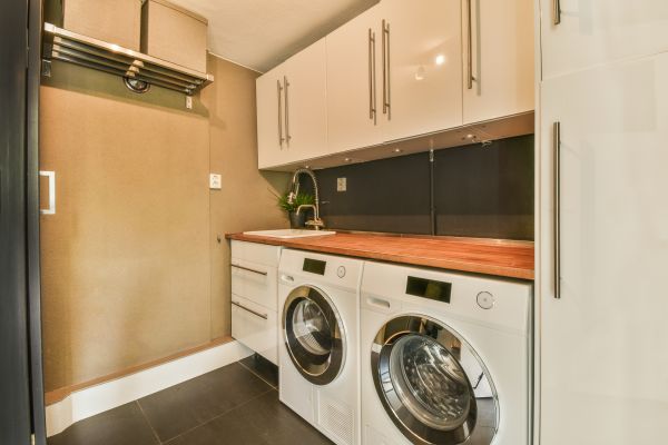 Laundry Cupboard Installation in Spicewood